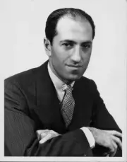 music composer George Gershwin February 1934 Historic Old Photo