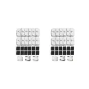 24 Pack Replacement Filters for Dockstream Wireless Cat Water Fountain PLWF005/PLWF115/WF105, Pet F