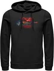[Stranger Things] Unisex Stranger Tryptych Hoodie Hooded Sweatshirt