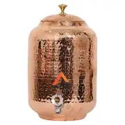 Hammered Copper Water Dispenser 5 litre with Tap