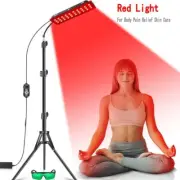 Red Light Therapy Lamp with Stand 660nm Redlight and 850nm Near Infrared Light