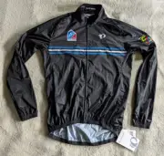 PEARL IZUMI Custom Elite Windbreaker Rain Shell Jacket Womens XL Black NEW NWT
