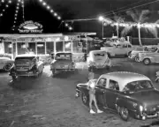 Colonel Jim’s Tasty Thrill on the 79th Street Causeway in Miami Beach 1952 Photo