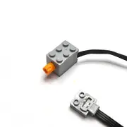 AFTERMARKET 9v Brick Motor with Power Functions Compatible Connector