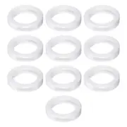 20 Pcs Key Cover, Silicone Key Cap Identifier Protector (White, 0.43 Inch )
