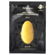 JM Solution, Water Luminous Golden Cocoon Beauty Mask Plus, Black, 1 Sheet, 45 g