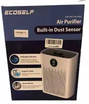 NEW Ecoself HAP-603 True HEPA Air Purifier w/Built-in Dust Sensor. aa
