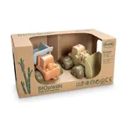 2pc Dantoy BIOplastic Construction Vehicle Kids/Children Sandpit Toy Set 2y+
