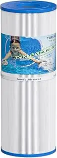 TOREAD Spa Filter for Hot Tubs Replaces Pleatco PRB25-IN Unicel C-4326 FC-2375, 25 sq ft, Pentair R173434, Waterway 817-5000, Dynamic RDC-25, 5 x 13 Spa Filter, 1 Cartridge
