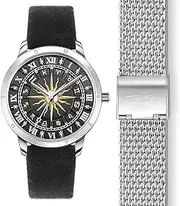 [Thomas Sabo] Women Watch Sun Zoadic Sign Analogue Quartz Stainless Steel Velvet SET_WA0351-217-203-33 MM
