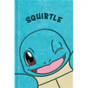 Pokemon Squirtle Themed A5 Soft Plush Kids/Childrens School Notebook Stationery
