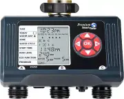 DEWENWILS Sprinkler Timer 3 Zone, Water Hose Garden Irrigation Timer with 4 Prog