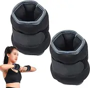 Weighted Ankle Straps - 2X Leg Bands Hand Wristbands Set - Leg Weight Strength Training Equipment for Jogging, Gymnastics, Aerobics