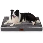 Orthopedic Dog Crate Bed for Large Sized Dog - Waterproof Puppy Bed for 36 In...