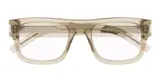 Saint Laurent SL 574 003 Men's Glasses Clear Size 52 - Private Health Rebate - Blue Light Block Available