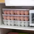 34 Grids Eggs Box Food Container Refrigerator Organizer Storage Holder Crisper
