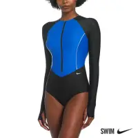 在飛比找momo購物網優惠-【NIKE 耐吉】SWIM 泳裝 女泳裝 連身泳裝 長袖衝浪