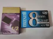 NEW - Camcorder Video Cassettes - Maxell 2hr/4hr & Radio Shack 1hr/2hr