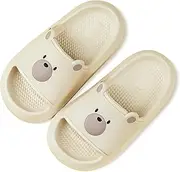[SEAUR] Toddler Boys Girls Cute Cartoon Slippers Kids Cloud Slides Non-Slip Sandals Quick Dry Summer Beach Pool Shower Shoes
