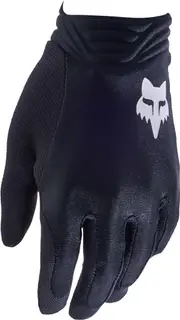 FOX Airline Youth Motocross Gloves, black-white, Size L Black White