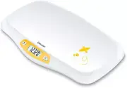 Beurer BY80 Digital Baby Scale, Infant Scale for Weighing in Pounds, Ounces, ...