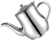 Happyyami Stainless Steel Oil Pot Filter Cup Grease Strainer Food Safe Container for Home and Restaurant