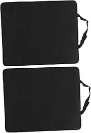BESTonZON Vehicle Seat Protector 2pcs Anti-Kick Pad Car Backseat Kick Mats Oxford Fabric Against Stains Scratches Simple Installation