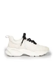 Ecru Terry Cloth Good Luck Trainers