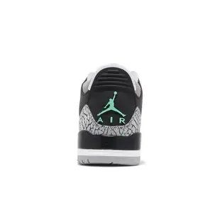 Nike Air Jordan 3 Retro Green Glow 男鞋 3代 黑 綠 爆裂紋 休閒鞋 CT8532-031