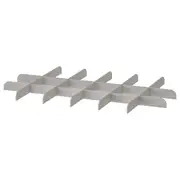 KOMPLEMENT divider for pull-out tray, light grey, 100x58 cm