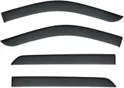 STIDPFZX Side Window Deflector Weather Shield Window Visor Awnings & Shelters Compatible for GMC Sierra 2019 2020 2021 2022 2023
