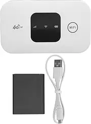 4G LTE Mobile Router with SIM Card Slot, Portable High Speed Pocket WiFi Router Hotspot for Indoor/Outdoor, Mini WiFi Box for Phone Laptop Desktop Tablet, Up to 10 Users