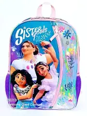 Disney Encanto 16" Backpack Madrigal Family Luisa Mirabel Isabella Book Bag Girl