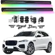 BJOHQ Electric Running Boards Compatible for Jaguar F-Pace 2018-2025 with Light, SUV, Off-Road & Pickup Trucks - Retractable Truck Steps & Nerf Bars