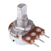 10 x 500K 16mm Linear Splined Potentiometer D Shaft