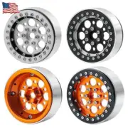 FLYXM Alloy 2.2'' Beadlock Wheel Rims For 1/10 RC TRX4 SCX10 CC01 F350 RC4WD D90