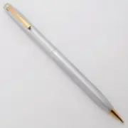 Sheaffer Quasi-Imperial 444X Pencil - Brushed Chrome Gold Trim, .7mm Leads (New)