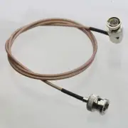 cable BNC plug ~ 90° male 75ohm video 3G HD mini SDI pigtail Camera AV RG179 30"