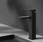 31.5cm Cefito Bathroom Taps Mixer Tap Basin Faucet Sink WELS Black