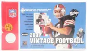 2001 Upper Deck Vintage Football Hobby Box