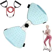 Waist Twister Machine with Resistance Bands, 300 lbs Weight Capacity, Waist Twister Board for Exercise & Core Workouts, Noiseless Ab Twist for Belly Fat Loss
