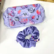 Urban Decay Purple Cosmetic Bag & Scrunchie