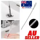 Flexible Pick Up Tool Drain Unblocker Stick Snake Cleaner Hair Remover QT