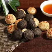 Black Tea 250g Puerh Tuo Tea Mini Ball Yunnan Cooked Pu-erh Tea Organic Healthy