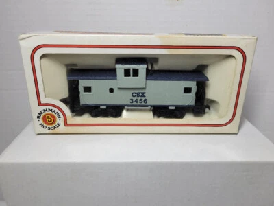 Bachmann Ho Scale 36' Wide Vision Caboose 3456