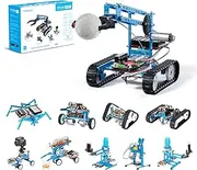 Makeblock mBot Ultimate 10 in 1 Robot Building Toys, Robotics Kit With App Remote Control, Compatible With Arduino C & Raspberry Pi, STEM Educational DIY Kit for Teenagers & Adults