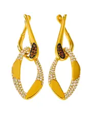 Le Vian Lonks Of Love 14K 2.17 ct. tw. Diamond Drop Earrings