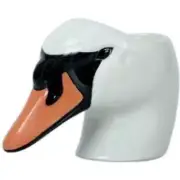 Quail Ceramics Face Egg Cup Swan