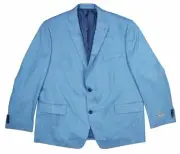 Michael Kors Oversized Checker 2-Button Sport Coat Blazer 46 Regular NWT Blue