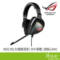 在飛比找蝦皮商城優惠-ASUS 華碩 ROG DELTA 電競耳麥 耳罩式耳機 R